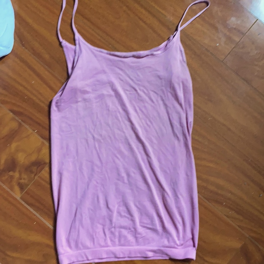 Express pink tank top